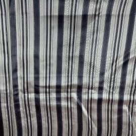Ткань легкая для платья (синтетика) в полоску с люрексом, 80х240см. СССР.
